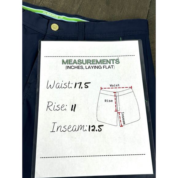 Alberto Golf Master Modern Fit Blue 3XDRY Cooler Shorts Men's 34 EU 50 GUC - Picture 8 of 10